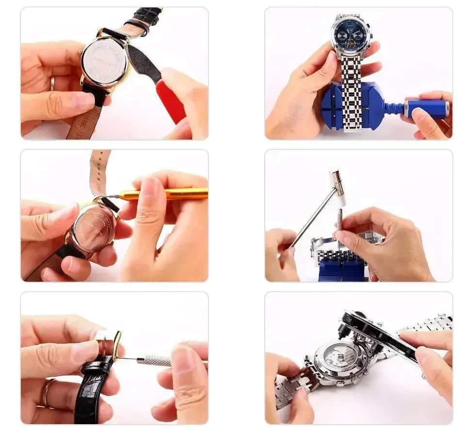 Tools For Repairing Watches Watch Maintenance Adjusting Watch Straps Replacing Batteries 147 Parts Disassembly And Installation
