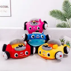 New Cartoon Car Children's Sofa Baby Safety Learning Seat Anti-fall Sofa Plush Toy Chair for Baby  Sofa for Kids