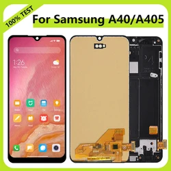 TFT A40 Display Screen For Samsung Galaxy SM-A405F A405FN A405FM A405S  LCD Display Replacement Digitizer Assembly With frame