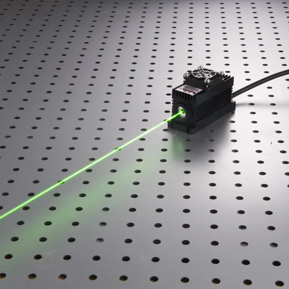 

532nm TEM00 single-Mode Green solid-State Laser 10mW50mW100W200mW300W optoelectronic Integrated