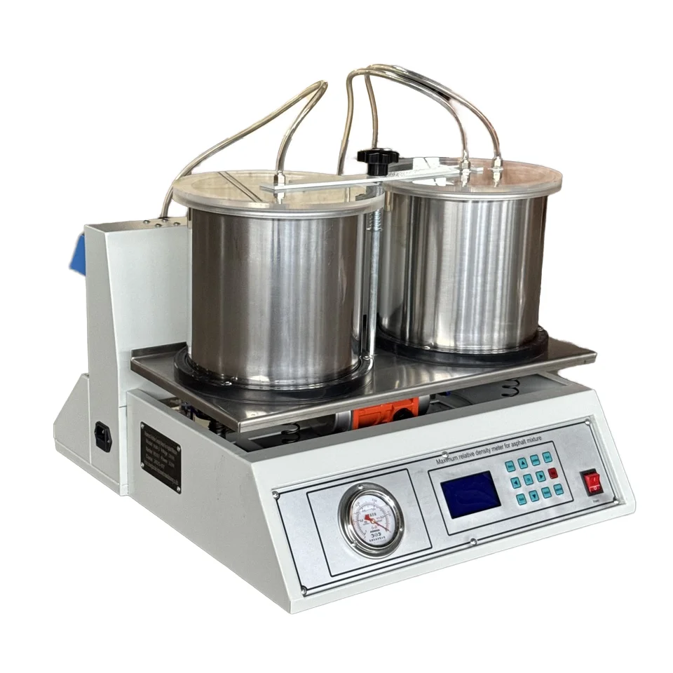 

Asphalt Mixture Maximum Theoretical Specific Gravity and Density Tester