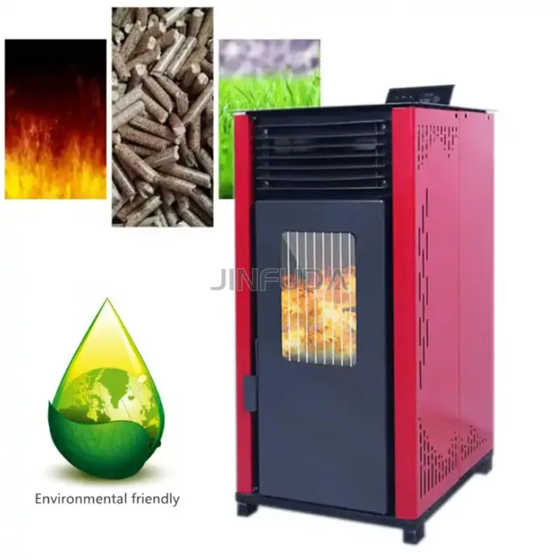 High Quality Freestanding Eco-Friendly Indoor Home Heating Stove Air Zone Slim Pellet Stove