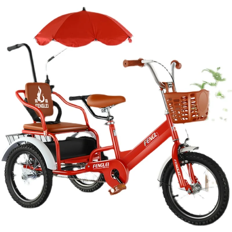 

Wyj Child Baby Bicycle with Rear Bucket Pedal