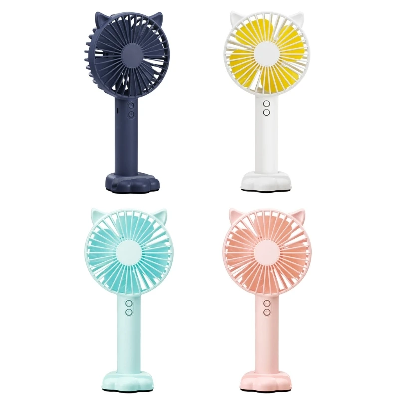 Small Handheld Fan Mini Portable Cooling Equipment Cooling Fan Mini USB Fan Lightweight Fan ABS Material for Summer