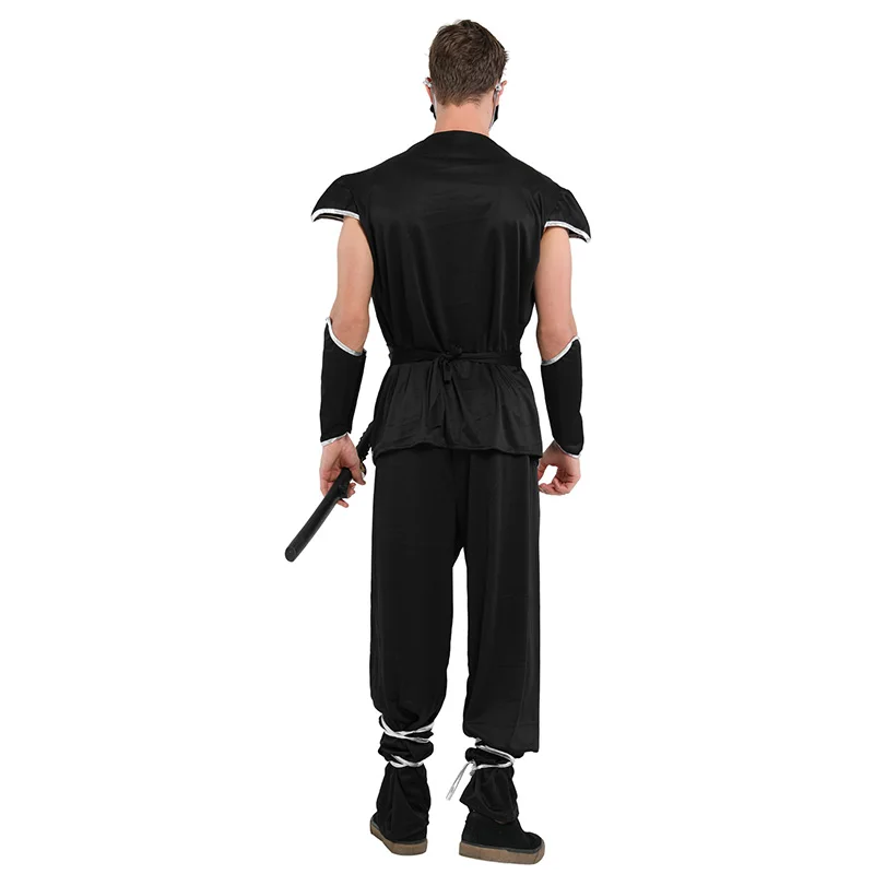 Costume d'Halloween Dragon Ninja Kokor Noir pour Homme Adulte, Nouvelle Collection