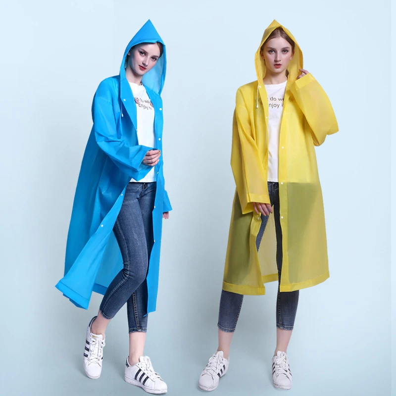 

Women Fashion Leisure Travel Outdoor Concert Light Poncho Raincoat