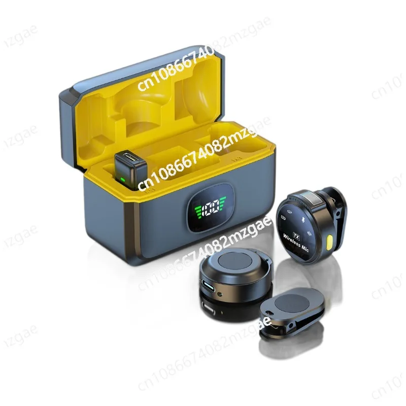 

Беспроводной микрофон с ошейником, прямая трансляция на открытом воздухе, Douyin, короткое видео, интервью, радио, шумоподавление, мобильный микрофон