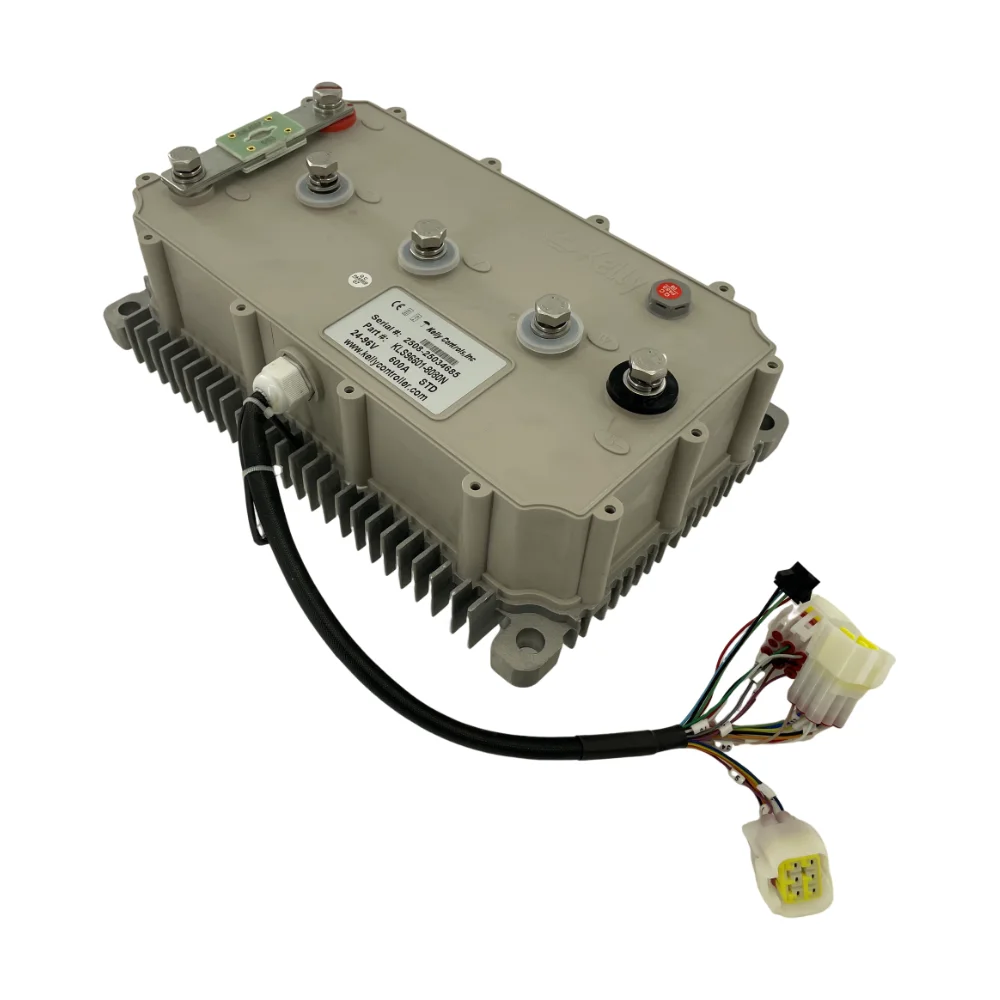 

Kelly KLS96601-8080N 24 В-96 В 600 А КОНТРОЛЛЛЕР СИНУСОИДНОГО ДВИГАТЕЛЯ с CAN-BUS