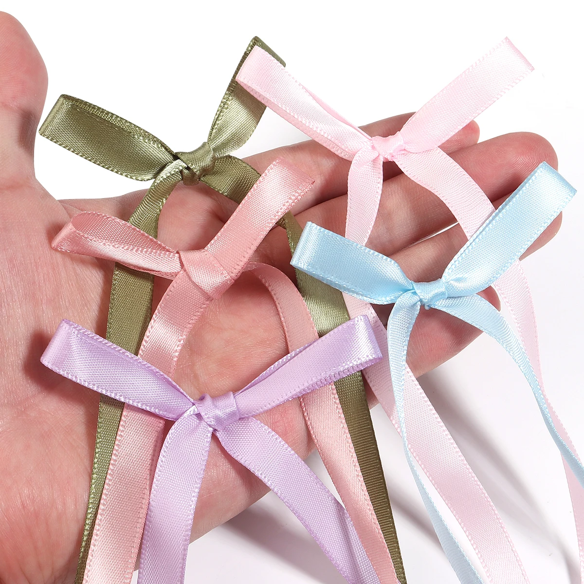 

20pcs/lot New Cute Ribbon Bow Headband Long Tassel Hair Clip Women's Hair Accessories Girls Party Headwear Side Clips Wholesale