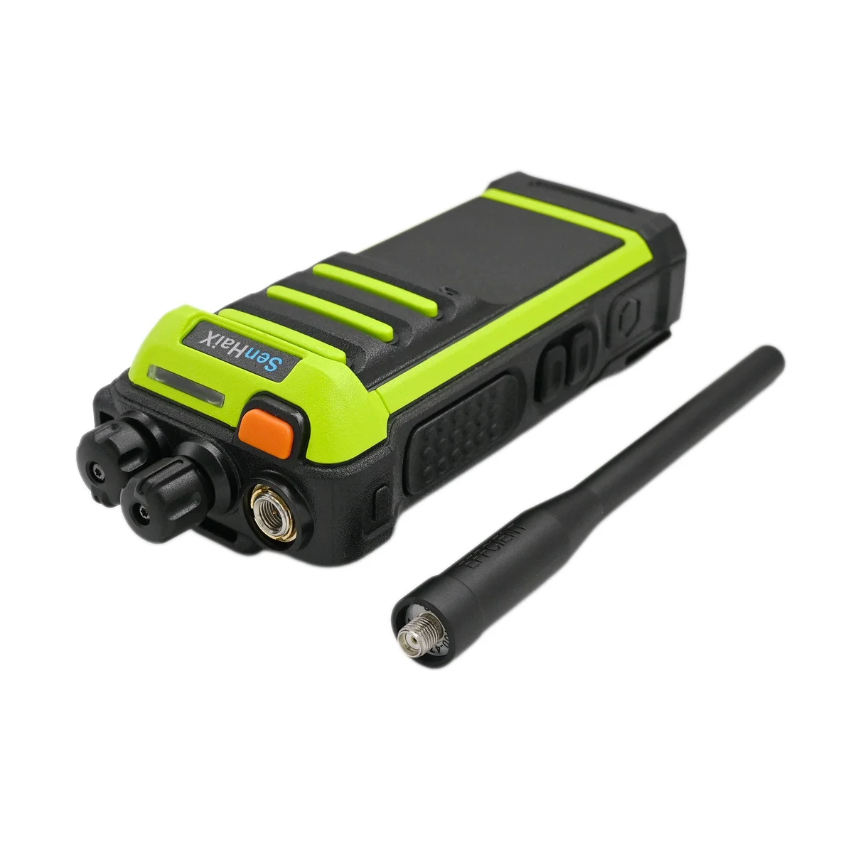 Senhaix GT10 Two Way Radio TPU Waterproof  10W VHF UHF Rugged Hidden LCD Display HD Audio Rescue Search Construction Intercom