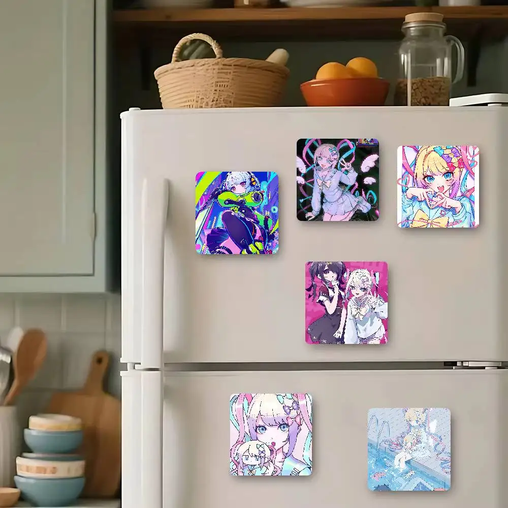 Ame N-Needy Streamer Overload Refrigerator Magnet Creative Kitchen Home Decoration Soft Magnetic Decor Gifts Multi Scene Use
