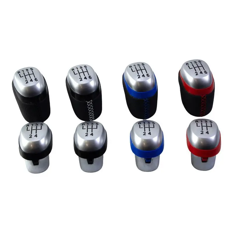 

5 6 Speed Car Gear Shift Knob for Renault Clio MK4 Lever Stick Head Gearbox Handles Leather Headball Accessories