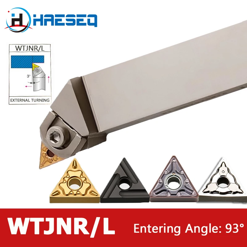 

WTJNR WTJNL Внешний токарный держатель инструмента WTJNR2020 WTJNR1616 WTJNR2525 для твердосплавной вставки TNMG Токарный станок с ЧПУ Режущий инструмент Режущий брусок