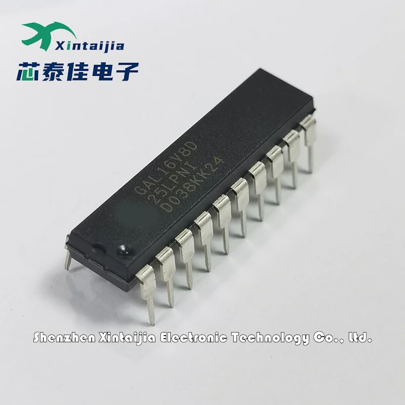 1PCS GAL16V8D-25LPNI PDIP-20 SPLD - Simple Programmable Logic Device 100% brand new and authentic, ready to ship in stock