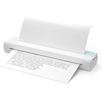 NEWYES LD0801 Portable 8.27'' X 11.69'' A4 Document Mobile BT Thermal Compact Printer Wireless For Travel