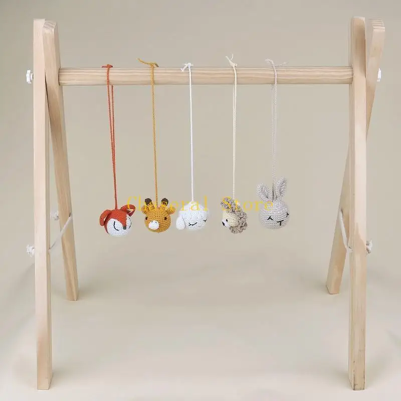 Estante ropa E7CE Peleador juguetes Hangindefitness Rack colgando juguetes educativos tempranos