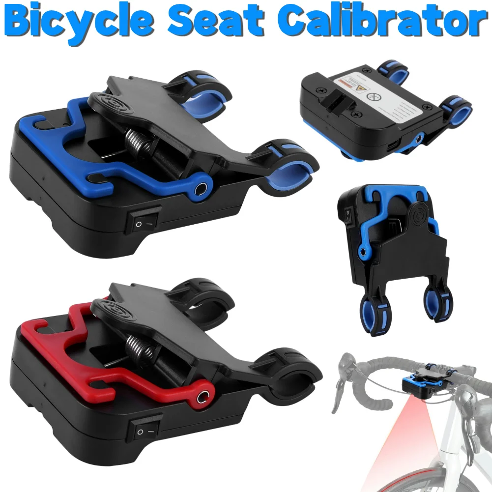 

Bike Seat Center Adjuster USB Charging Bicycle Handlebar Aligner Bicycle Handlebar Saddle Calibration Device Measurement Tool
