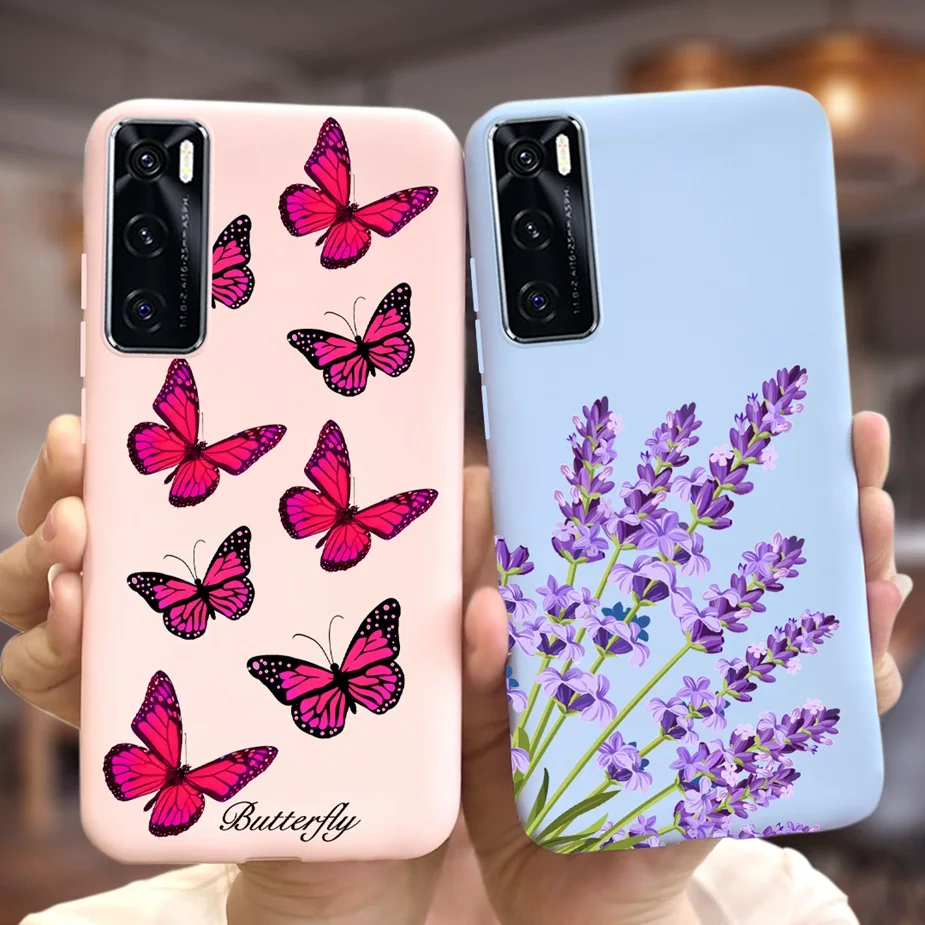 For Vivo V20 SE Case V2022 V2023 Soft Silicone TPU Popular Candy Painted Cover Protective Shell For Vivo V20 SE V20SE Phone Case