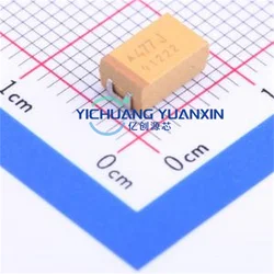 10 peças Livre 배송 tântalo 커패시터 smd 477 470 미크로포맷 6.3v tamanho d tajd477m006rnj 7343