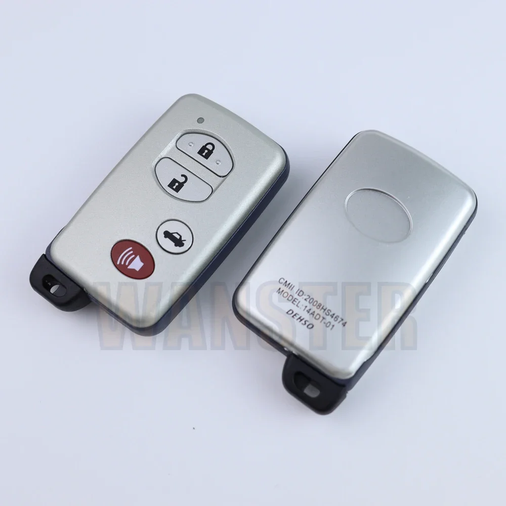 Car Key Fob Case Shell Housing for Toyota Land Cruiser Prado Camry Crown Majesta Highlander Kluger Mark X Subaru Foreste XV