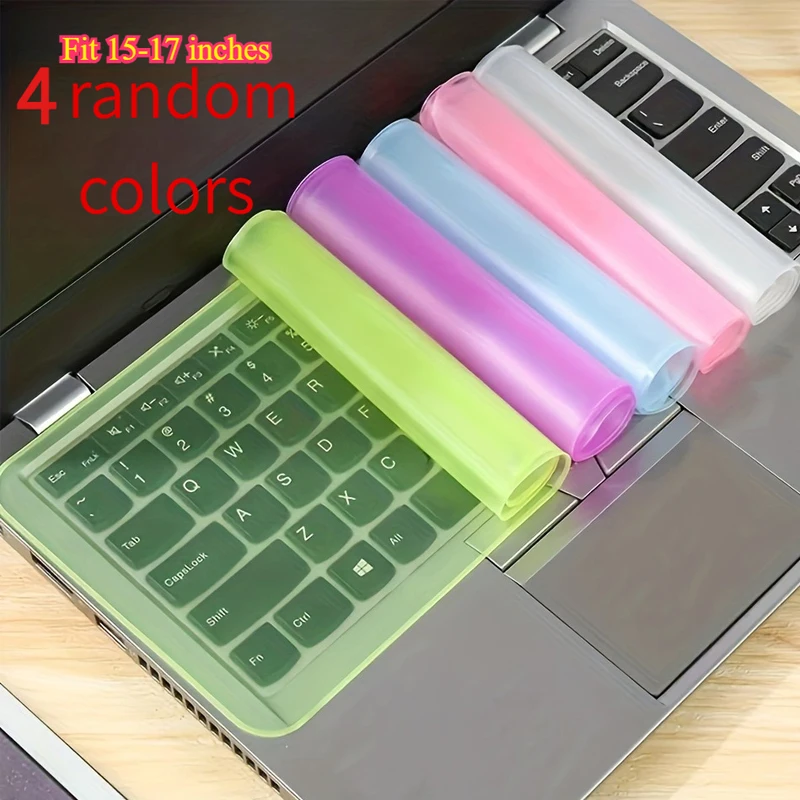 1pc Universal Keyboard Silicone Protector Film Skin Cover Desktop Transparent Silica Gel Bump Concave and convex Flat Membrane