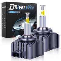 D SERIES D1S D3S LED Car Headlight Bulbs 360 CSP Chips D2S D2R D4S D4R D5S D8S 6000K 70W Auto Lamp Plug&Play HID Conversion Kits