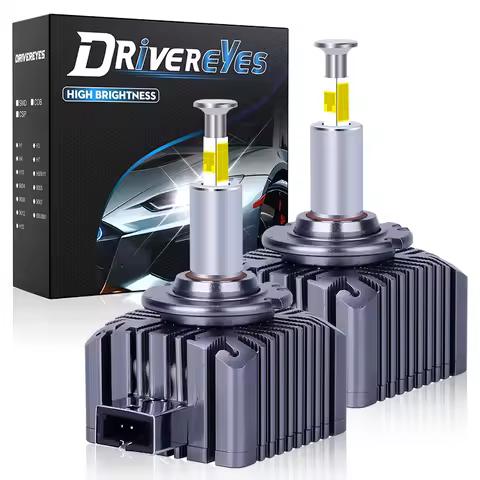 D SERIES D1S D3S LED Car Headlight Bulbs 360 CSP Chips D2S D2R D4S D4R D5S D8S 6000K 70W Auto Lamp Plug&amp;Play HID Conversion Kits