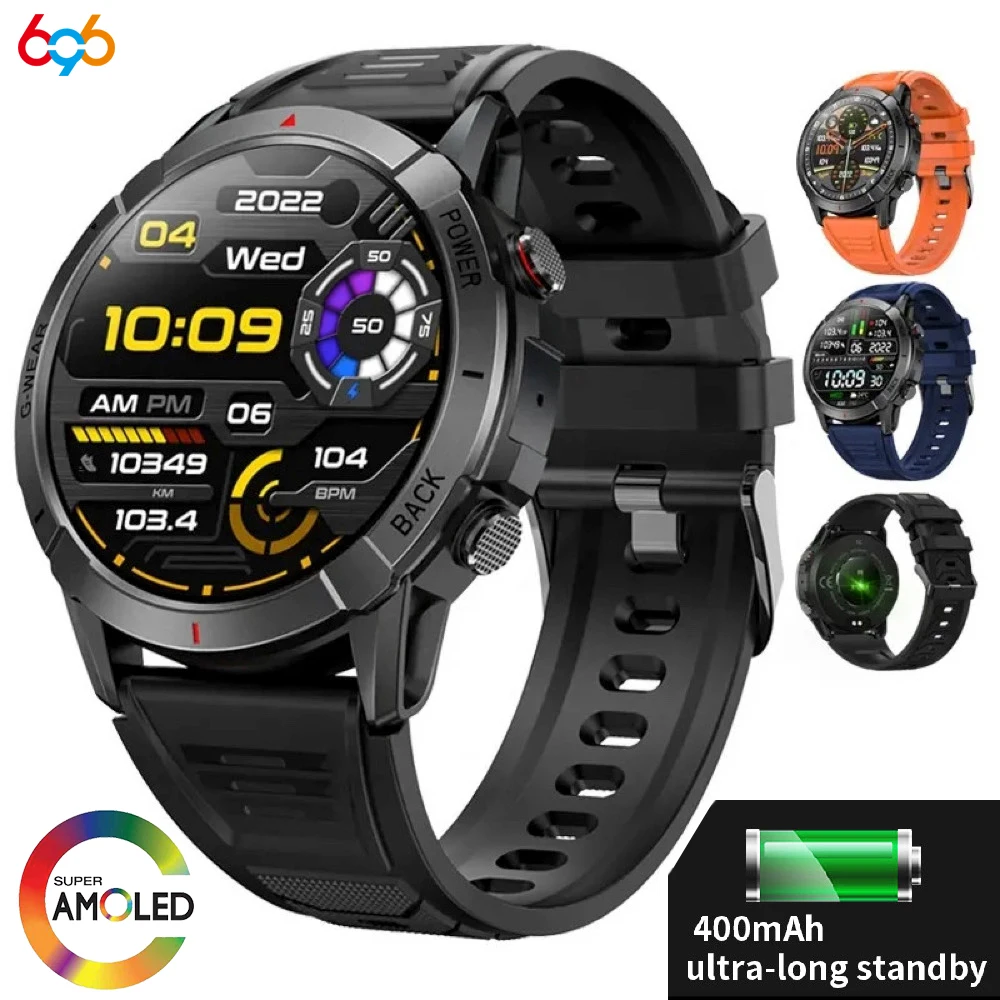 

2024 Blue Tooth Call Smart Watch Men Women Heart Rate Blood Pressure Blood Oxygen Smartwatch Sleep Detection Multiple Sport Mode