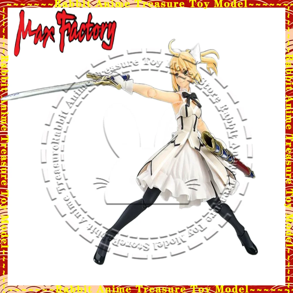 В наличии оригинальная шарнирная фигурка GSC Figma Fate Grand Order Artoria Pendragon Lily 3rd Asc Коллекционный дисплей