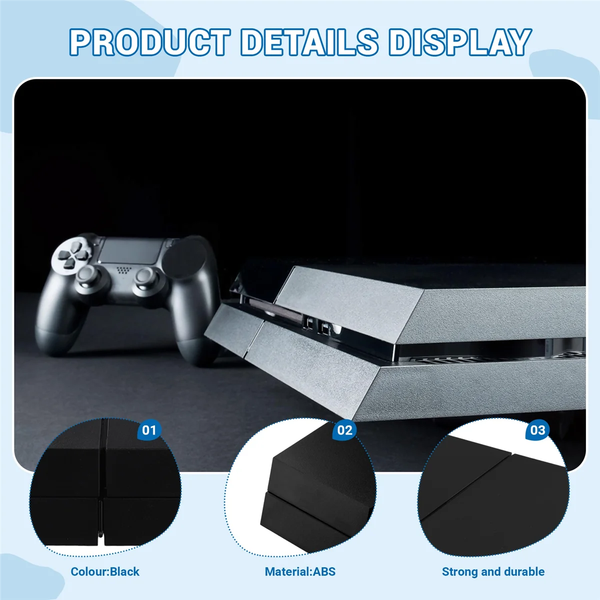 

Console Replacement Shell for PS4 1200 Host Replacement Shell-ABRJ