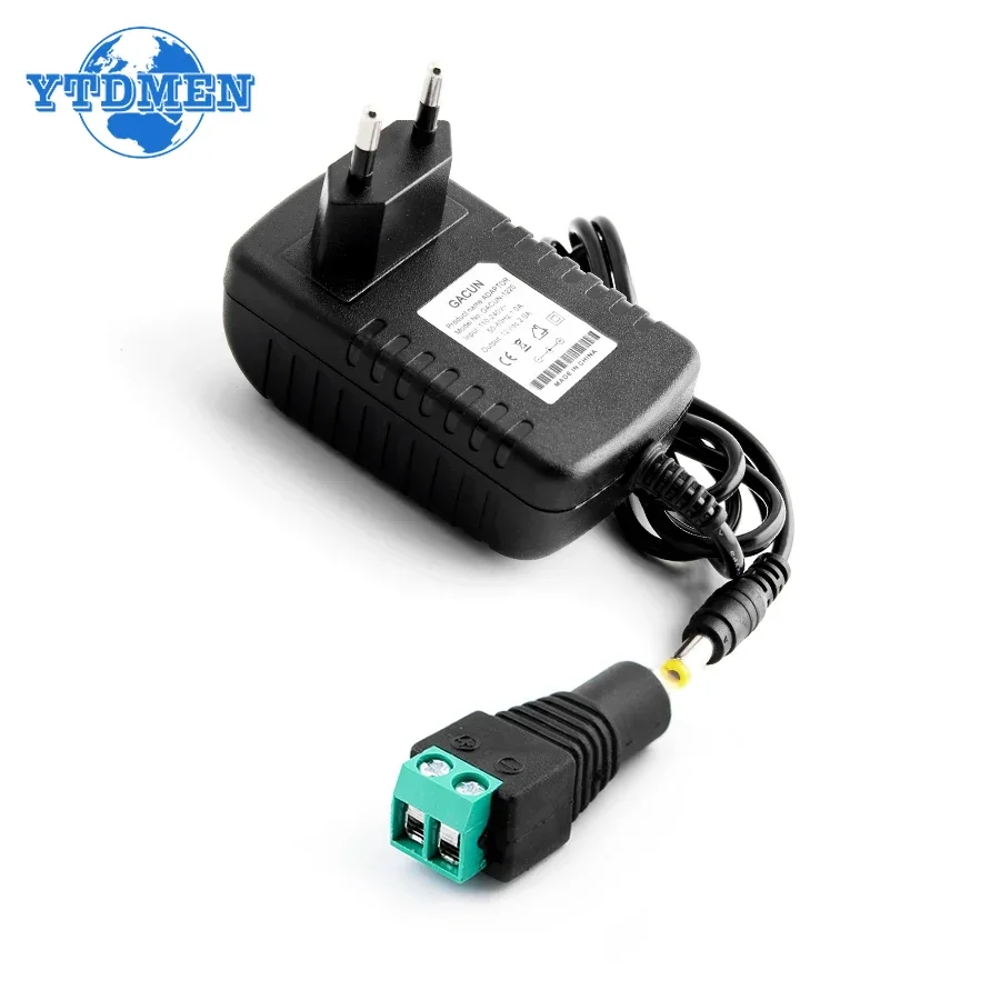 Adapter Charger with DC Female Connector AC 110V 220V To 12V DC 5V 6V 9V 12V 2A Power Adapter Converter Transformer Power Supply