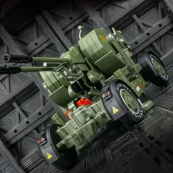 Anti-aircraft Gun Alloy Model Mortar Tank Gun Military Anti-aircraft Missile Launch Vehicle Toy Decoration