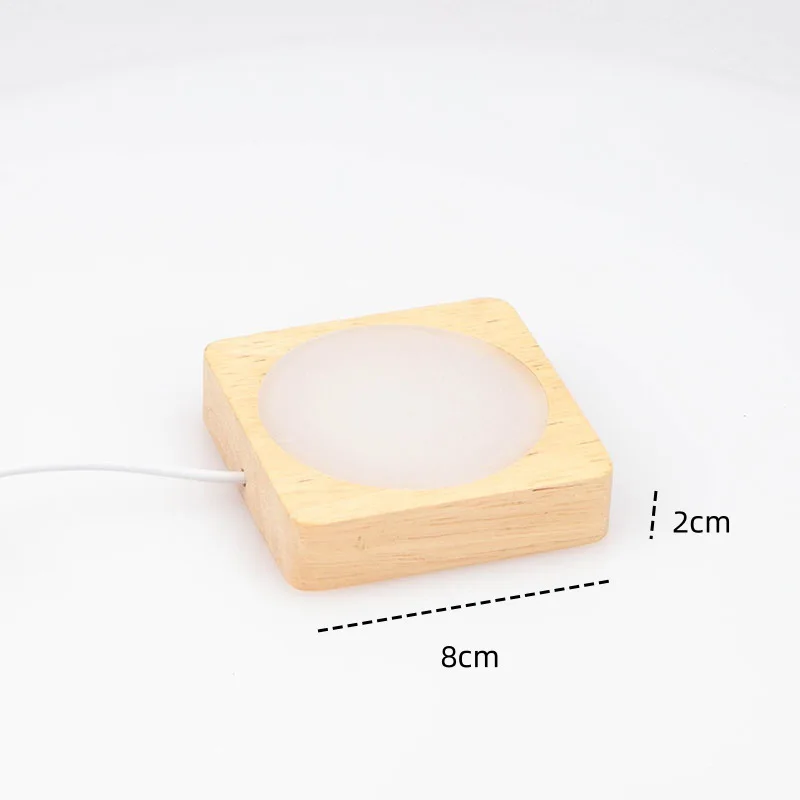 LED Light Base For Personalized 3D Crystal Photo