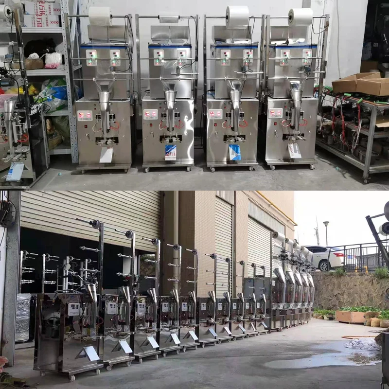 100 فولت 220 فولت آلة تعبئة الشاي حقيبة الحبيبية مسحوق كبير الكمية عودة ختم ملء آلة التعبئة والتغليف