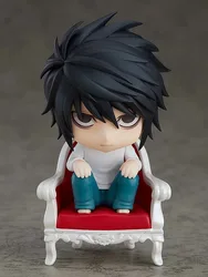 Death Note L 2.0 PVC Action Figure 1200 Anime Articulated Q ver. Christmas Gift for Children 10cm