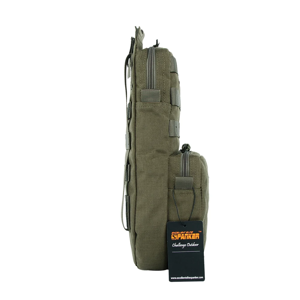 EXCELLENT ELITE SPANKER  Tactical Hydration Bag Hunting Vest Equipment Bags Camping Hiking Molle Pouch Not Included Water Bags