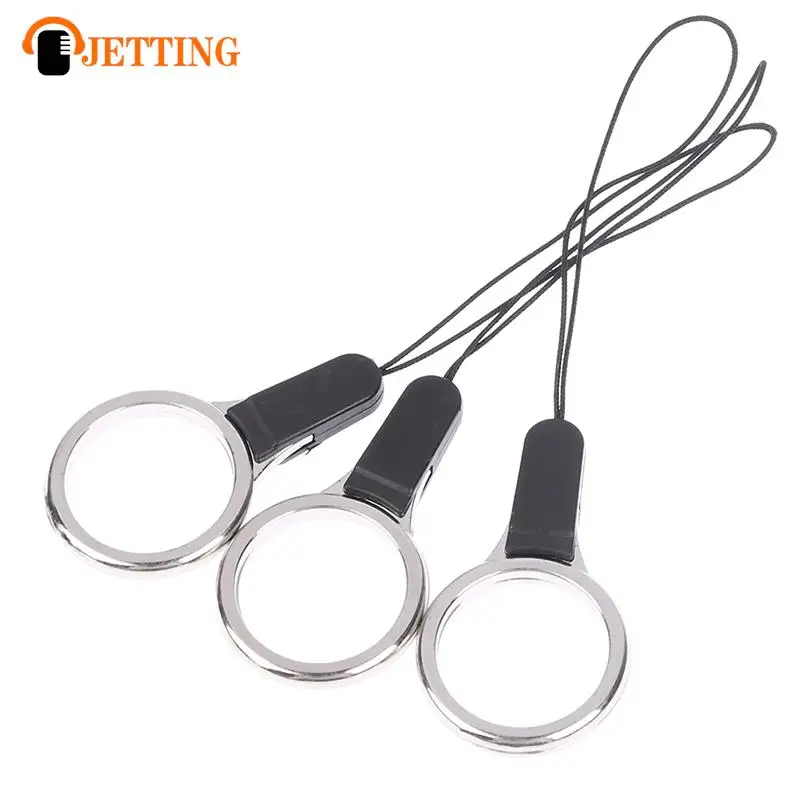 Wholesales 5Pcs/lot High Quality Mobile Phone Finger Ring Holder Lanyard Fashion Smartphone Strap Cell Phone Accessory