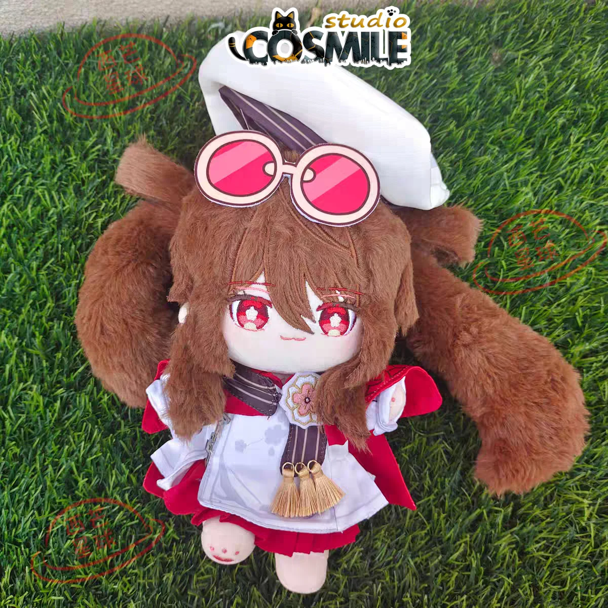 

Игра Genshin Impact ışん Hu Tao 려 Voi Panger 호 Kui Fashion Dress Stuffed Plushie 20 см Плюшевая кукла Одежда для тела Скелет Подарок XQ Jul