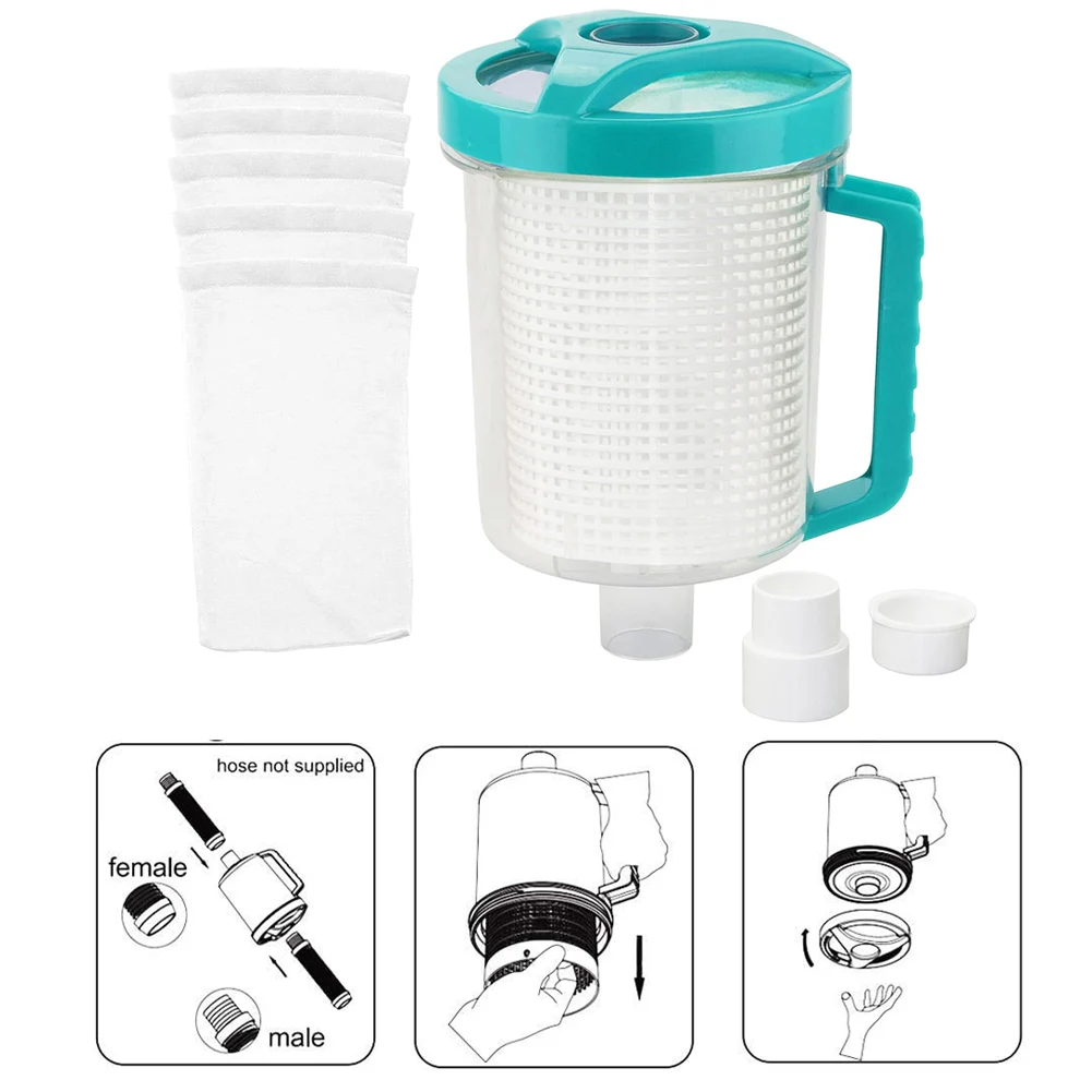 Clear Trap Replacement For R211084 For Hayward W560 For Zodiac W26705 Pool Leaf Canister With Extra Large Basket Easy Open Lid P