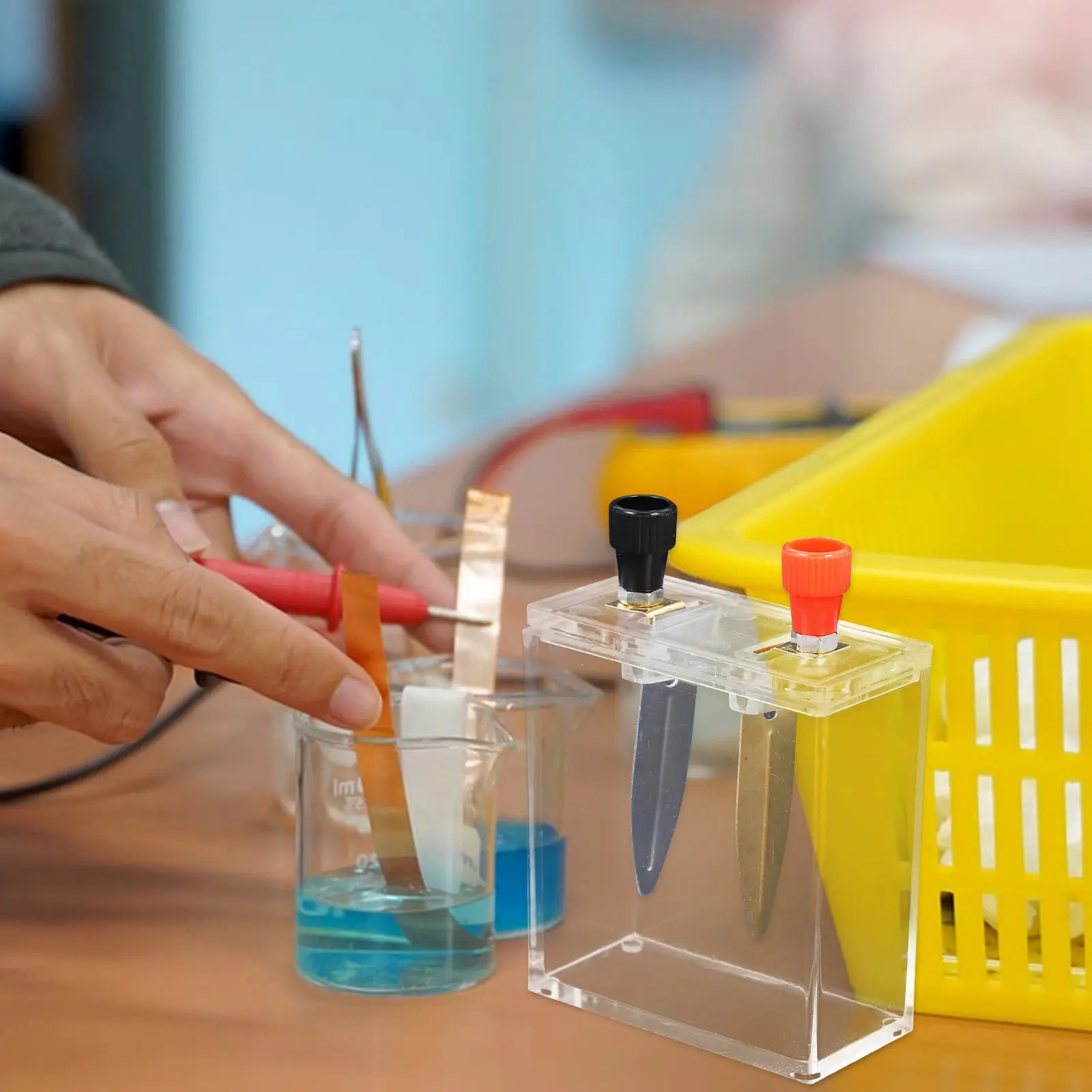 

2Sets Liquid Stem Kit Portable Salt Water Science Experiment Box for Classroom Or Home Use Hands on Electrochemistry