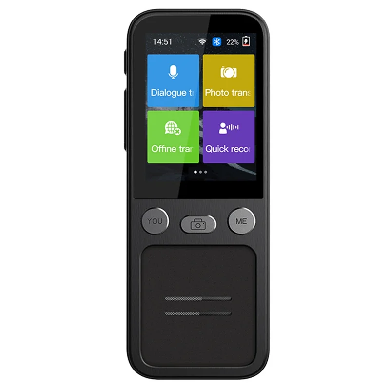 Máquina traductora ABMF-Smart Voice T16, 137 idiomas múltiples en tiempo Real, traducción instantánea hors línea en línea