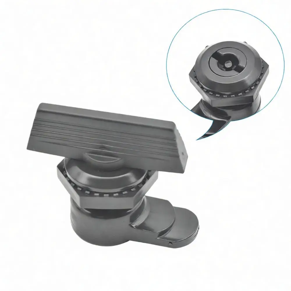 Black Plastic Cabinet Cam Lock Industrial Switchgear Box Door Latch Cylinder Fastener Communication Equipment Security Locking