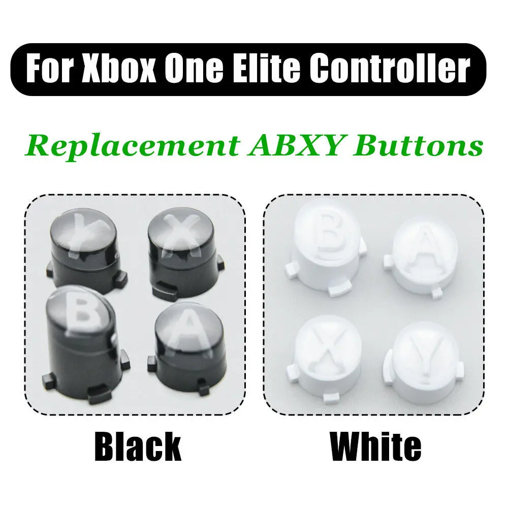 Reemplazo (A / B / X / Y) Botones Duros kompatibel mit Xbox One Elite Controller