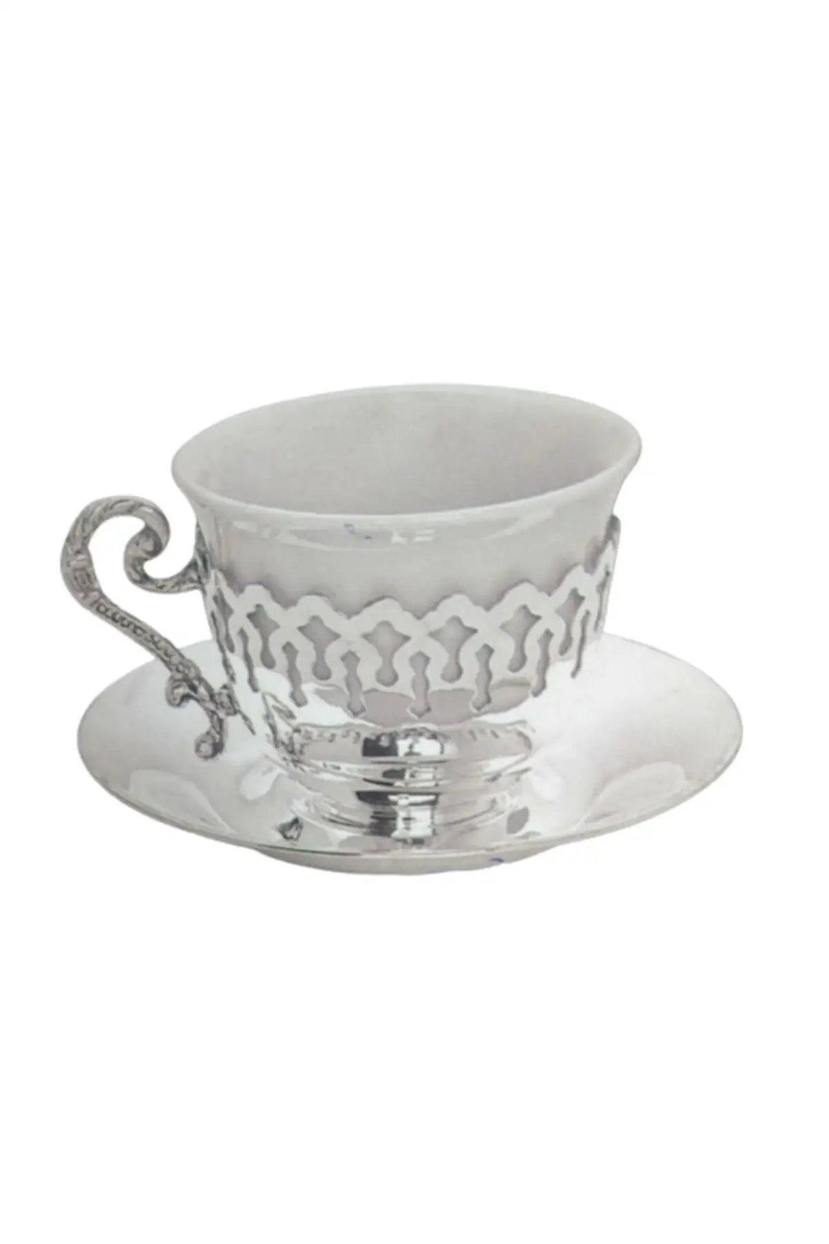 

DOLBOVI silver plated princess making coffee cup handmade espresso cup