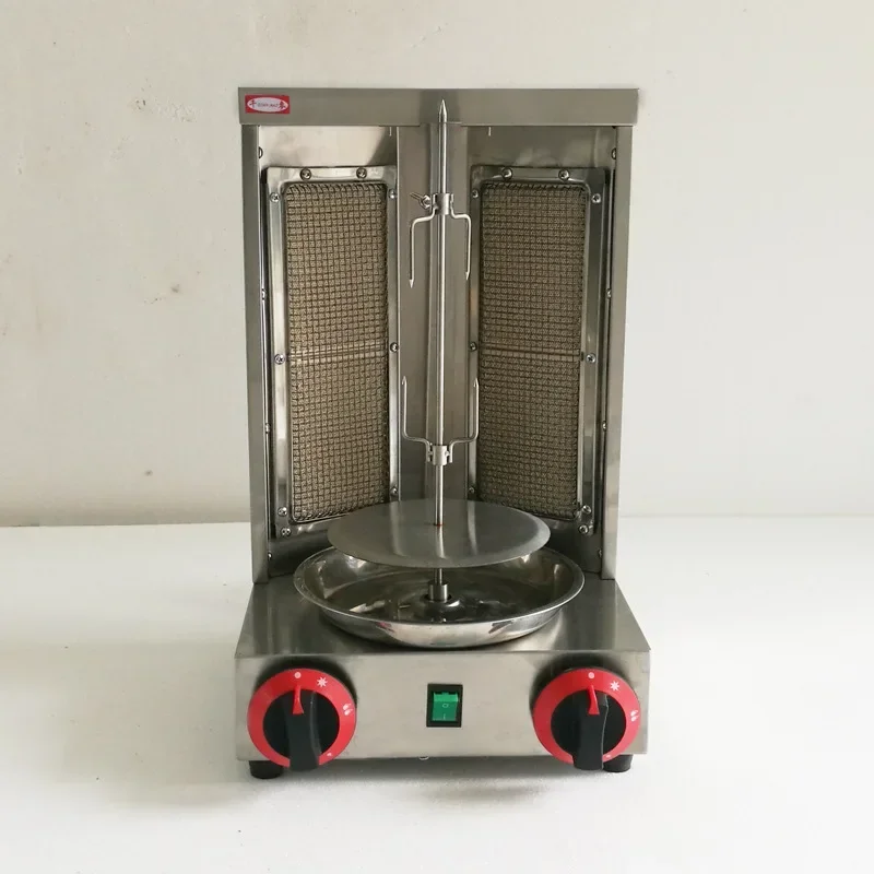 Piekarnik do grilla na Bliskim Wschodzie Komercyjny gazowy automatyczny obrót Piekarnik do kurczaka Indyk Płyta do grilla Mały brazylijski talerz do grilla