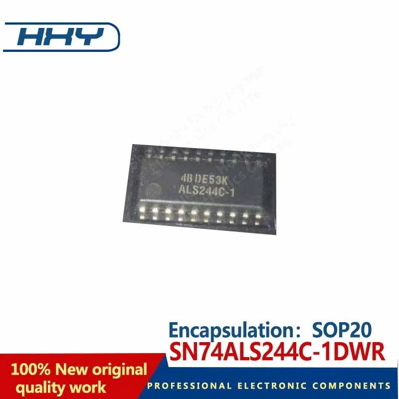 10 buah SN74ALS244C-1DWR patch SOP20 logic controller