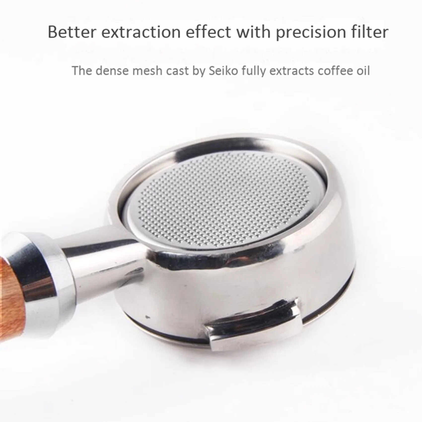 

2Pcs 58MM Stainless Steel Coffee Machine Bottomless Portafilter For Nuova Coffee Machine Professional Accessory-AS97