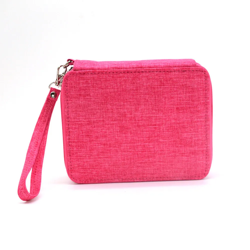1pcs-oxford-cloth-waterproof-3-layer-painting-pen-bag-holds-78-pens-pencils-with-zipper-for-artists-students-gift-rose-red