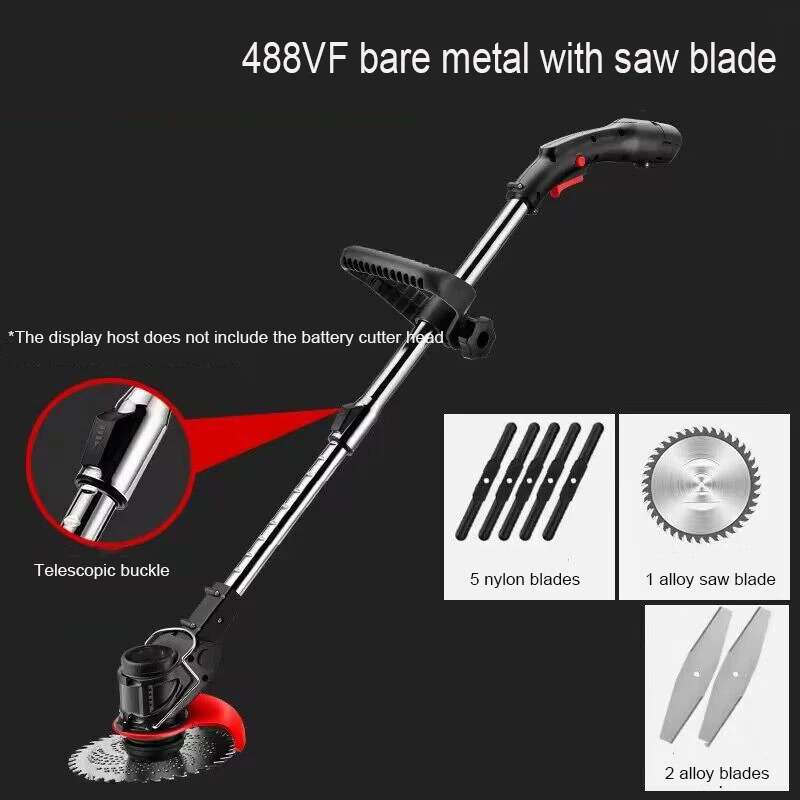 

Adjustable Length Angle Telescopic Pruning Garden Tools Cordless Electric Lawn Mower Grass Trimmer