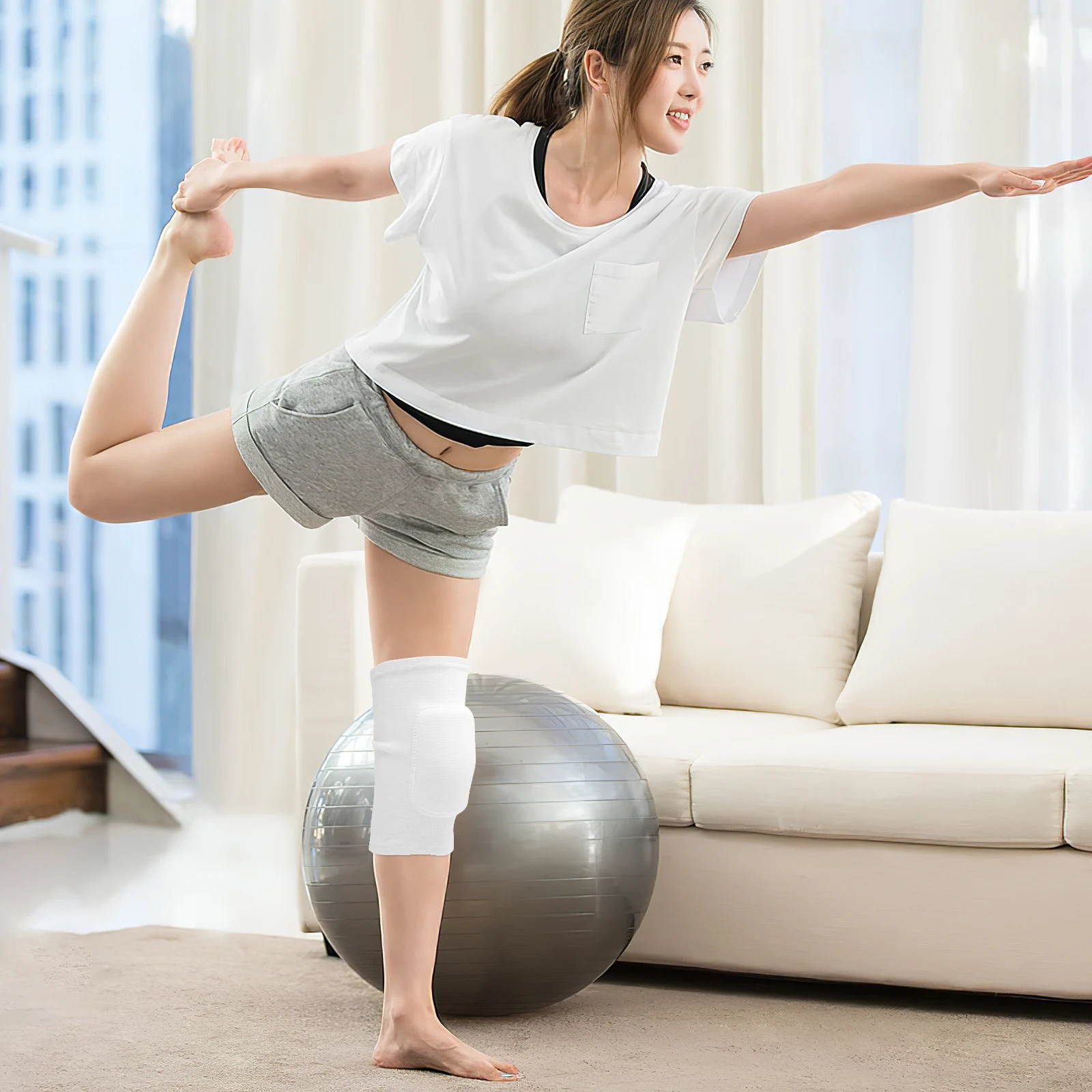 

Knee Brace for Women Men Sports Support Pain Relief Running Basketball Volleyball Skate Snowboard Wrestling Badminton